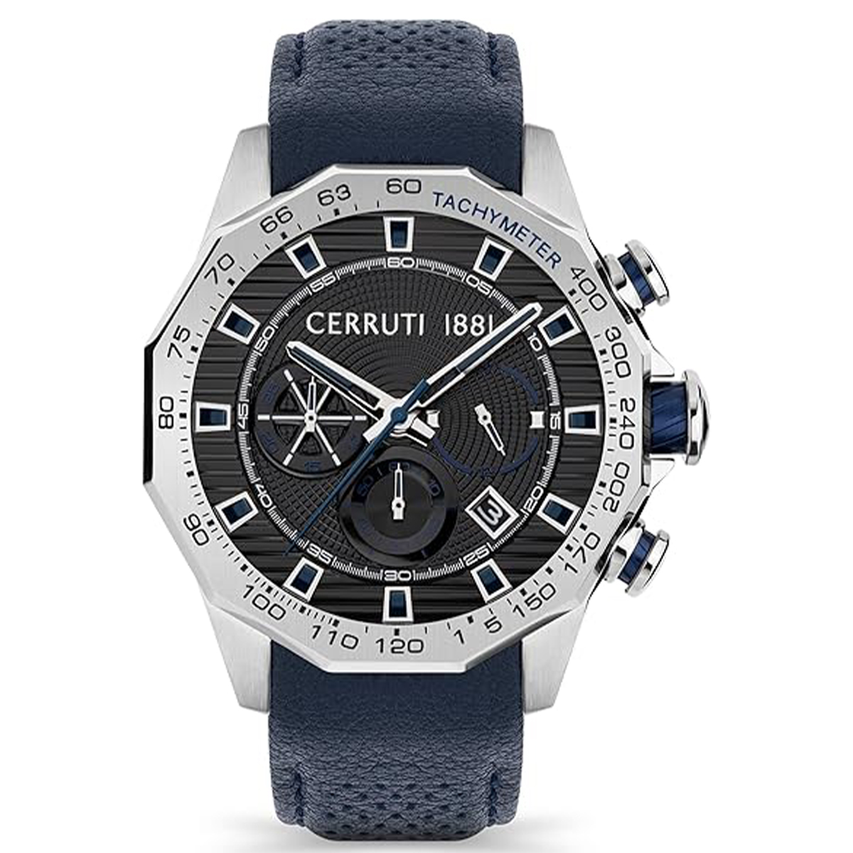 MONTRE CERRUTI HOMME CHRONO CUIR